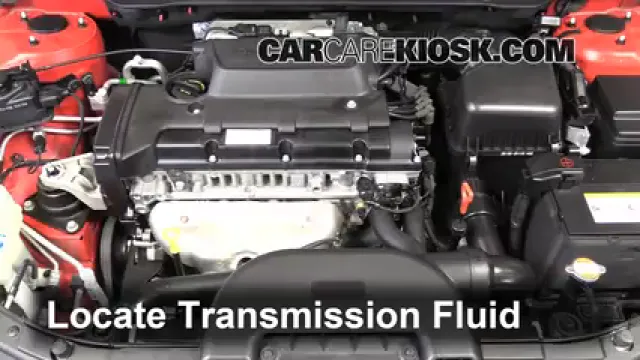 2011 Hyundai Elantra Touring GLS 2.0L 4 Cyl. Transmission Fluid Check Fluid Level